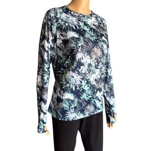 🌞🕶️🌊REEL LIFE Women’s Long Sleeve UV 50+ Swim Tee Rash Guard with Thumb Holes